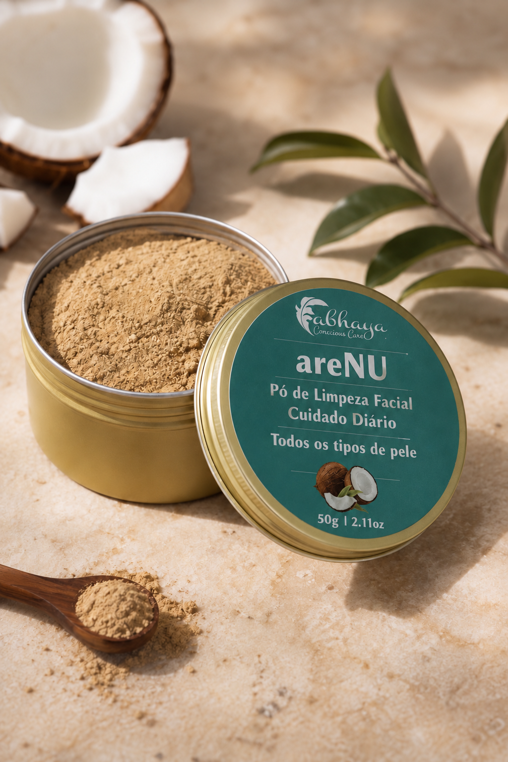 areNu - Pó de limpeza facial diário