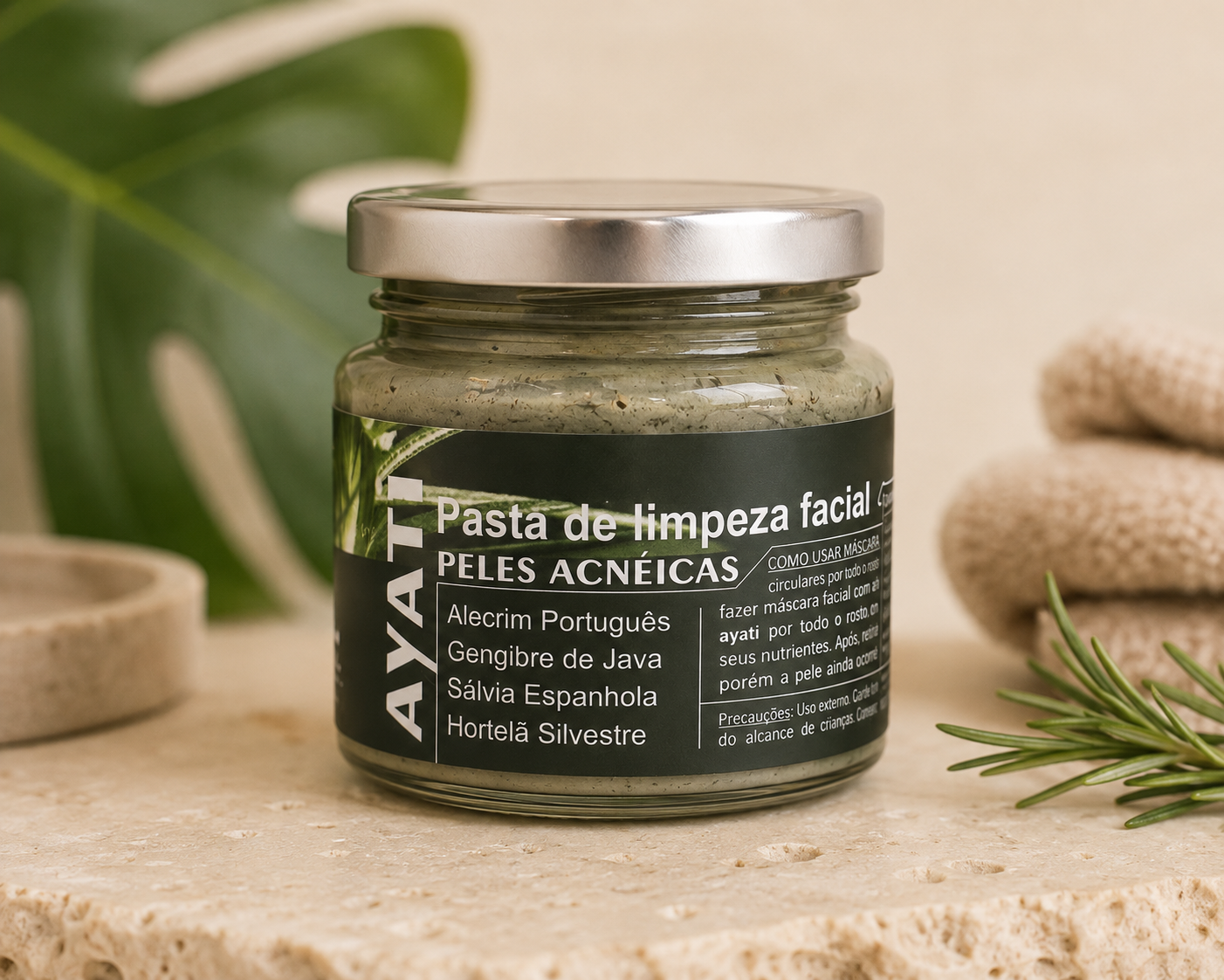 ayati - Pasta de limpeza facial Purificante
