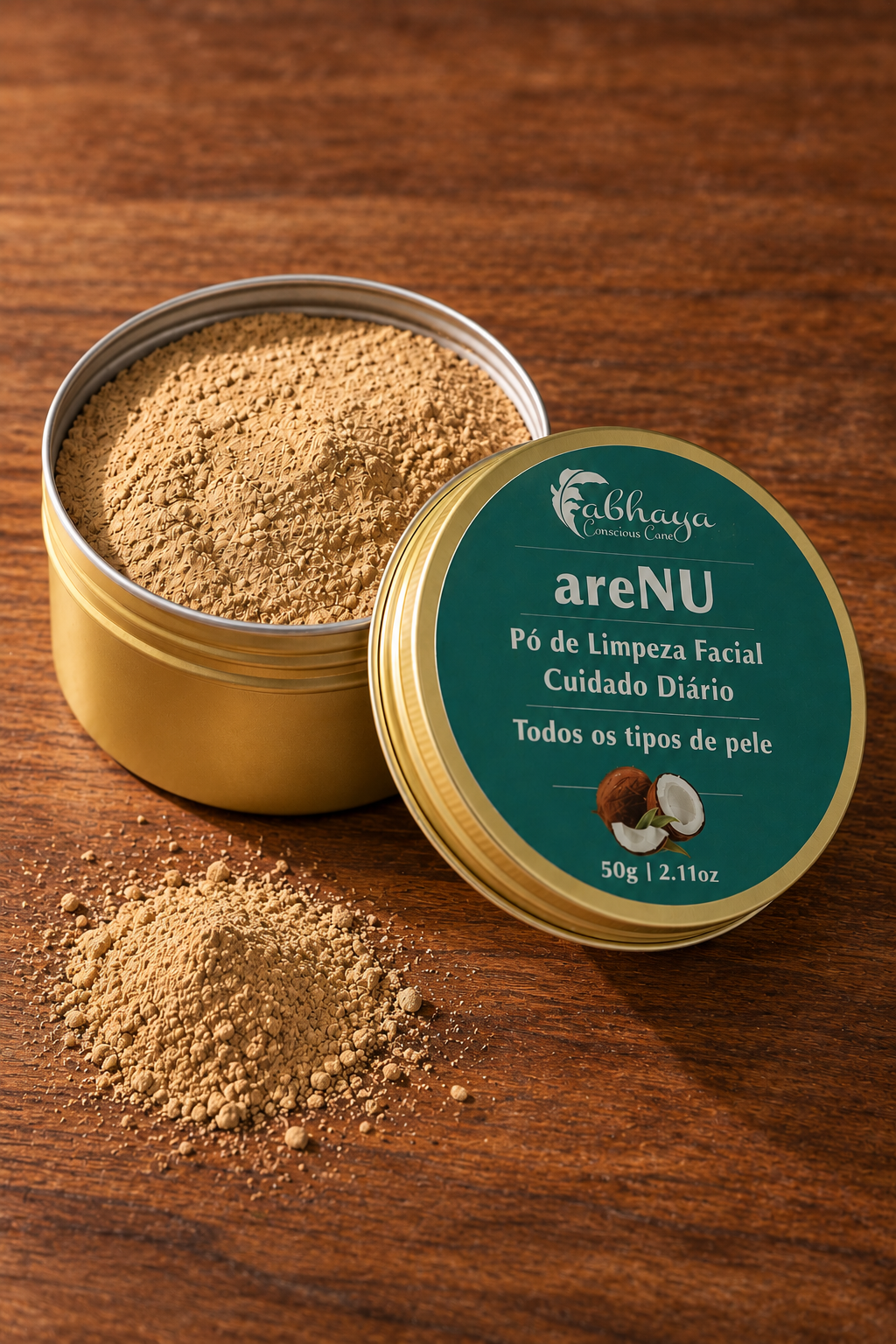 areNu - Pó de limpeza facial diário