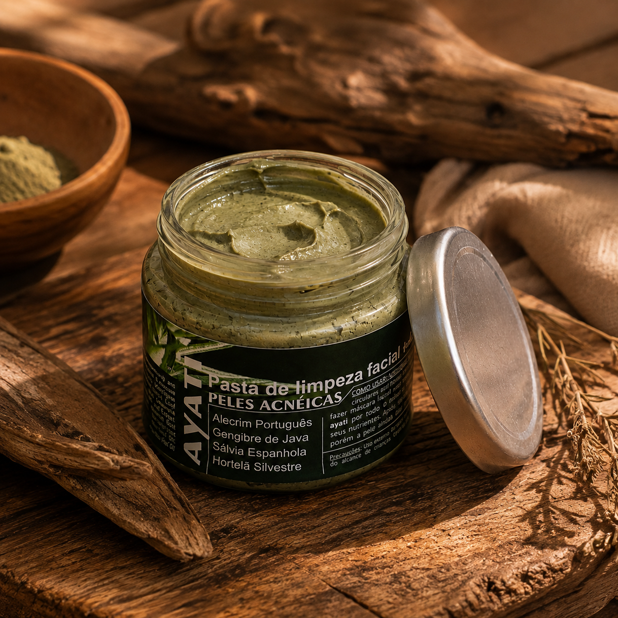 ayati - Pasta de limpeza facial Purificante