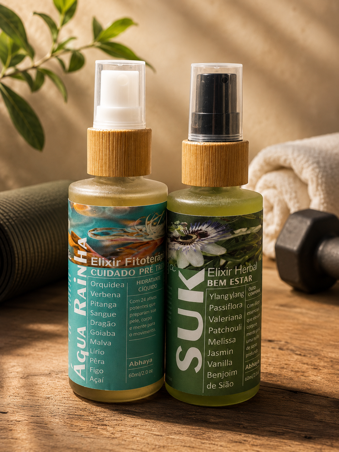 Ritual pré e pós treino - Noite