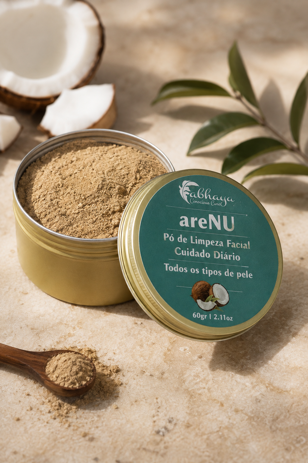 areNu - Pó de limpeza facial diário