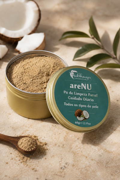 areNu - Pó de limpeza facial diário